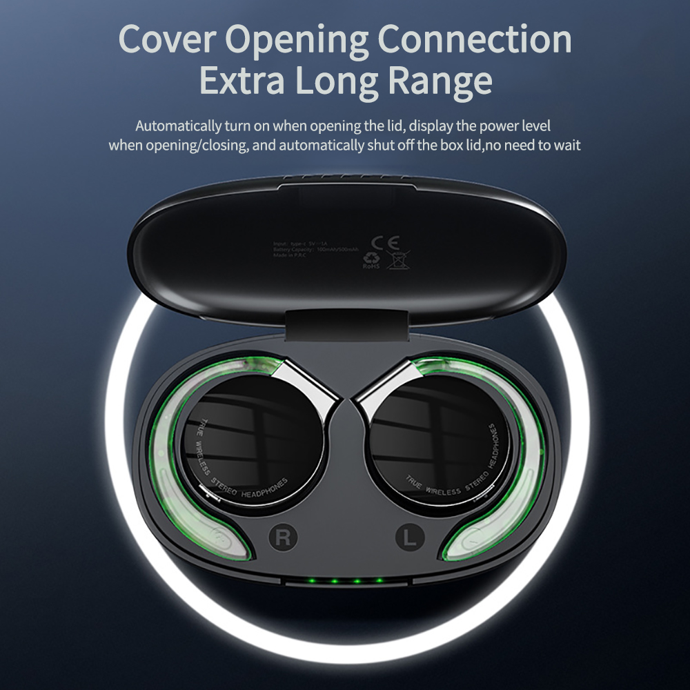 F2 TWS Earphones With Micropho – Sports Earphone Hook Bewertung und Preis