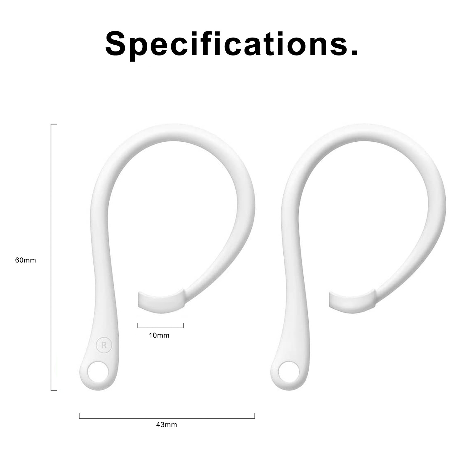 1 Pair Silicone Anti-lost Sili – Sports Earphone Hook Bewertung und Preis